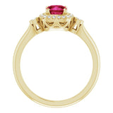 Halo-Style Ring