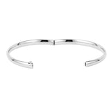 Hinged Bangle Bracelet 4.75 Mm