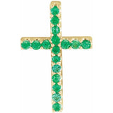 Petite Cross Necklace Or Pendant