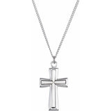 Sterling Silver Cross 24