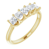 14K Yellow 3/4 CTW Natural Diamond Anniversary Band