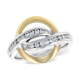 14Kt Gold Ladies Diamond Ring