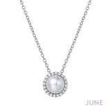 June Birthstone Necklace