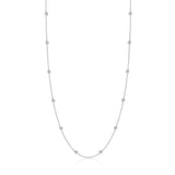 0.73 Ctw Station Necklace