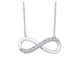 0.24 Ctw Infinity Necklace