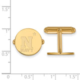 14k Gold LogoArt US Naval Academy Cuff Links