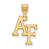 14k Gold LogoArt United States Air Force Academy A-F Medium Pendant