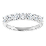 Platinum 5/8 CTW Lab-Grown Diamond Anniversary Band