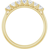 14K Yellow 3/8 CTW Lab-Grown Diamond Anniversary Band