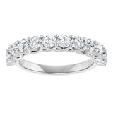 14K White 1 CTW Lab-Grown Diamond Anniversary Band